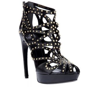 Alexander McQueen - Studded Caged Heels